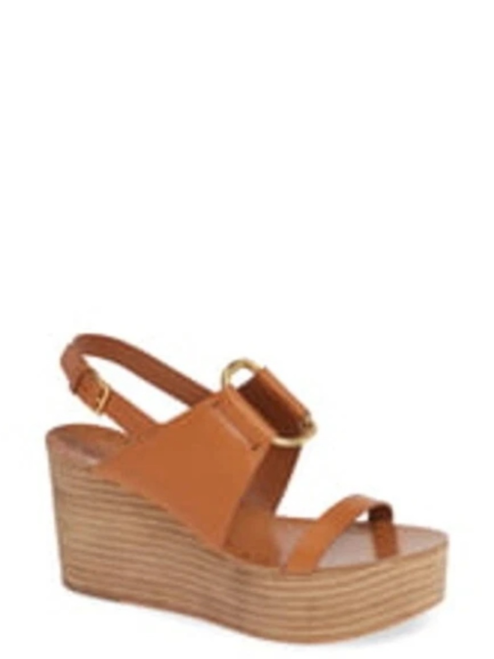 Tory Burch Ravello Platform Wedge Sandals Tan Size 10 M BRAND NEW $358